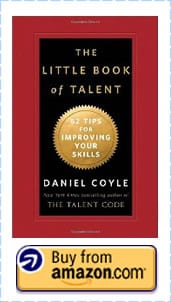 We loved Coyle’s The Talent Code and this is an excellent follow up with its 52 Tips for improving your skills and performance.