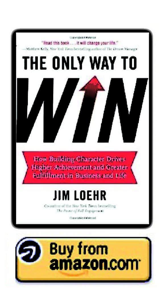 The only way to win by jim loehr book review athlete assessments