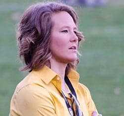 Becky Carlson Head Coach of Quinnipiac University's Women’s Rugby Team