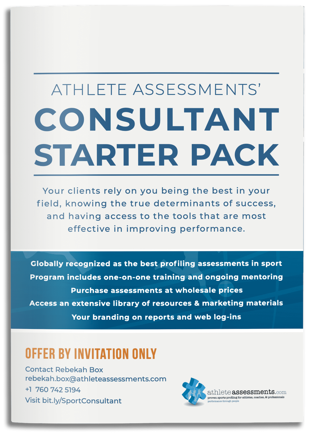 Athlete Assessments Consultant Program