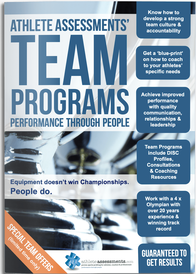 Athlete Assessments Team Program