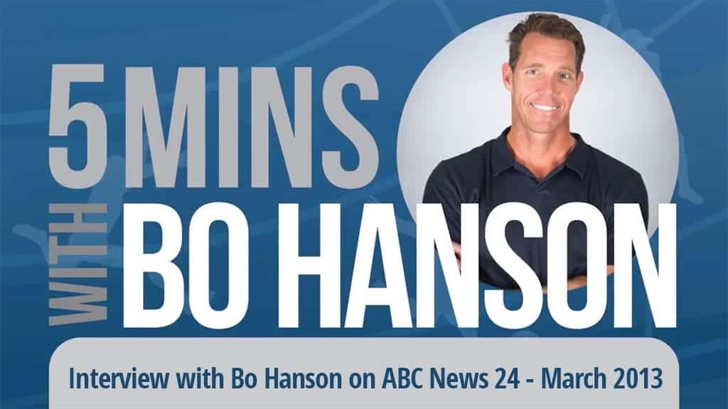 Interview with Bo Hanson on ABC News 24 - March 2013