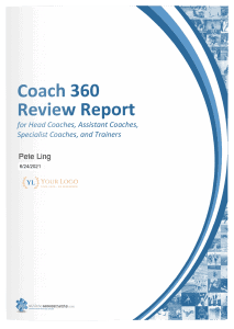 Coach360 Review Report Cover