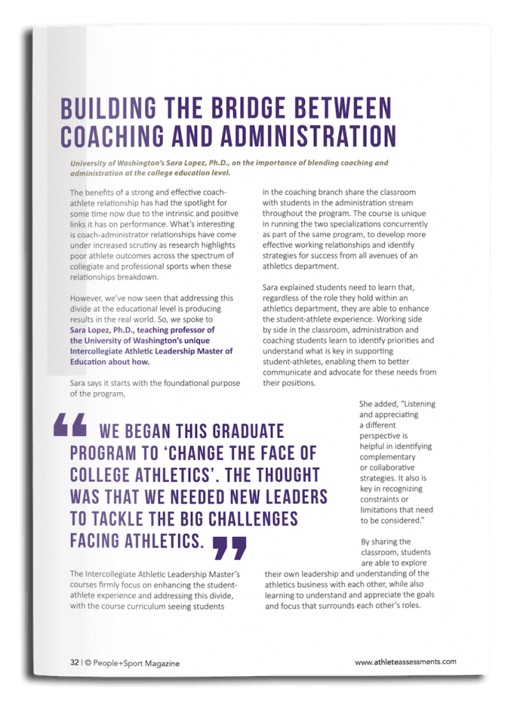 MS in Sport Leadership and Coaching