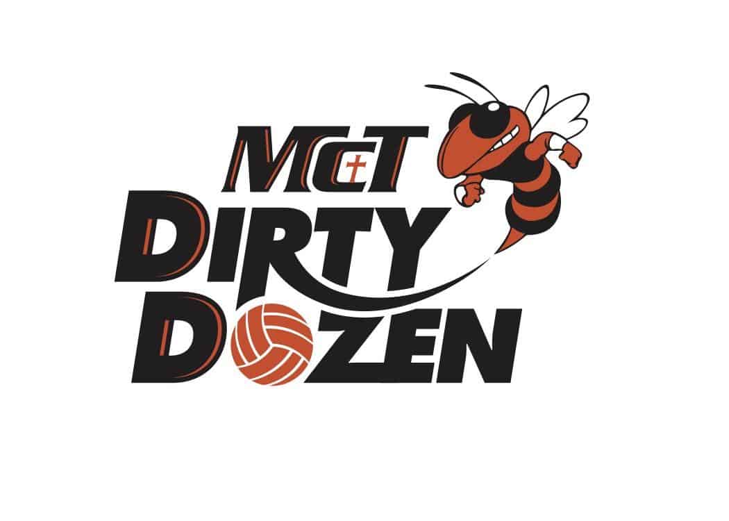 McGill-Toolen Dirty Dozen Logo
