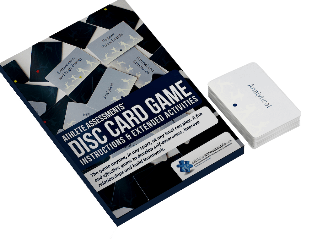 Athlete Assessments' DISC Card Game