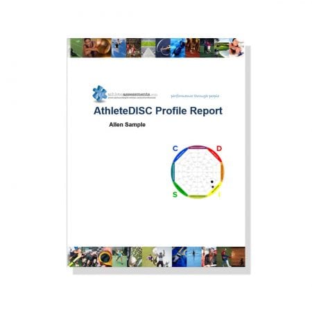AthleteDISC Profile Report AthleteDISC Profile Report